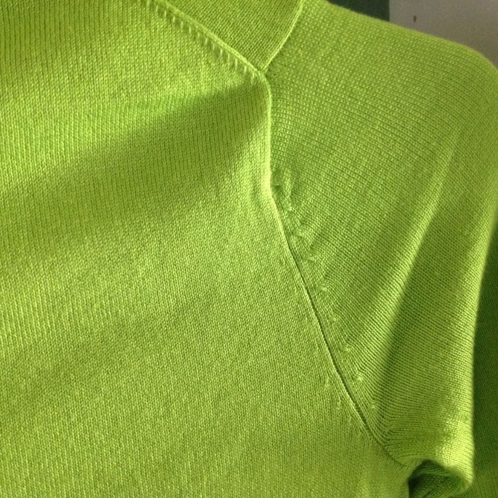 Premise Studio XS Sweater Over-jacket Bright Green - Picture 9 of 9